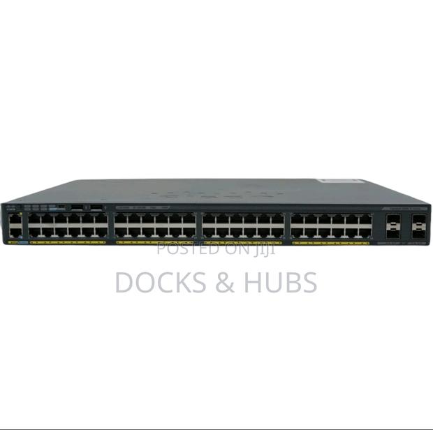 Cisco Catalyst 2960-X 48 Gige Poe 370w, 4 X 1g Sfp, Lan Base