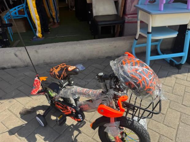 Bike With Helmet