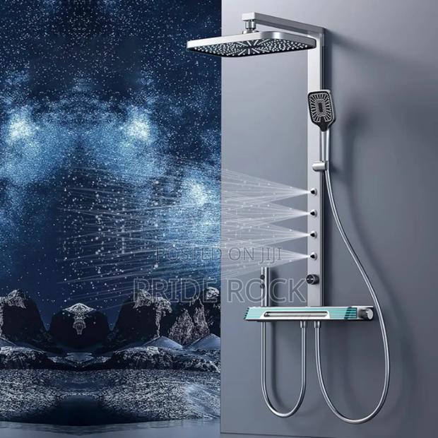 Digital Shower Pole, Luxurious