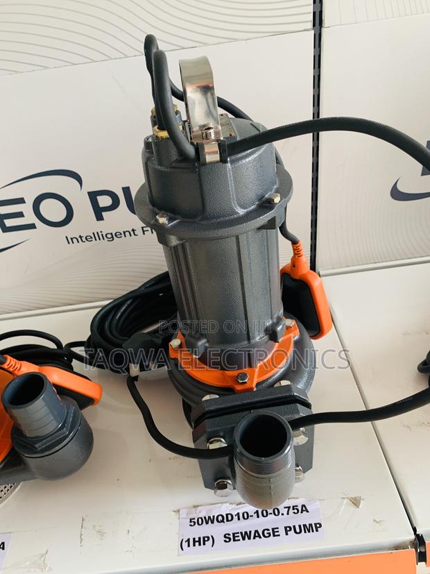 Electric Sewage Pump,1.0hp Leo Water Pump · Photo 2