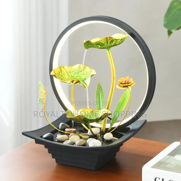 Water Fountain With Ring Light photo 3