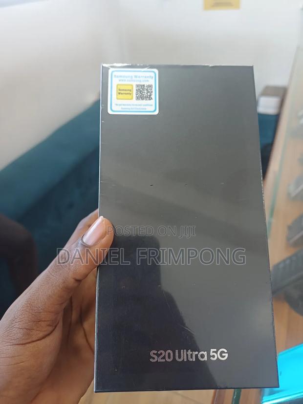 New Samsung Galaxy S20 Ultra 5G 128 GB Black