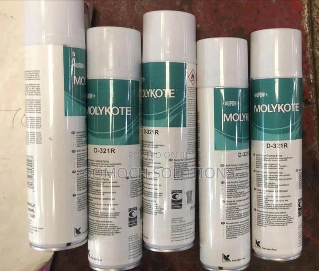Molykote D-321r Dry Film Lubricant Spray Anti-Friction Coating Metals · Photo 2