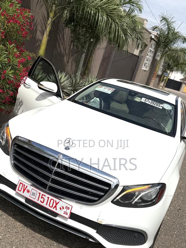 Mercedes-Benz E300 4Matic AWD Sedan (2.0L 4cyl 9A) 2017 White