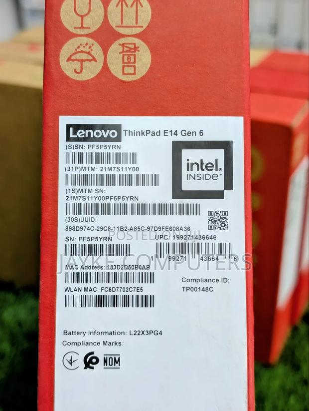 New Laptop Lenovo ThinkPad E14 Gen 6 16GB Intel Core Ultra 7 SSD 1T photo 7