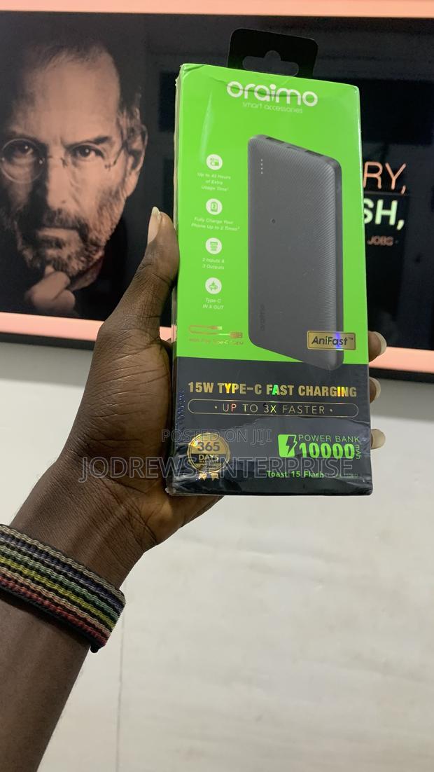 Oraimo Toast 15 Flash 10000mah Fast Charging Power Bank photo 3