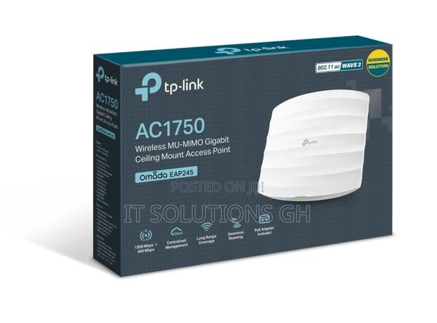 Tp-Link Eap245 Ac1750 Ceiling Mount Dual-Band Wi-Fi Access Point