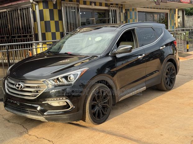 Hyundai Santa Fe Limited AWD 2016 Black photo 5