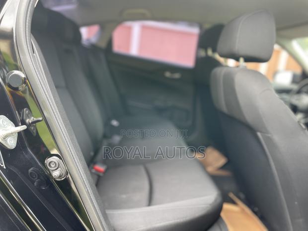 Honda Civic LX Sedan 2018 Black photo 8