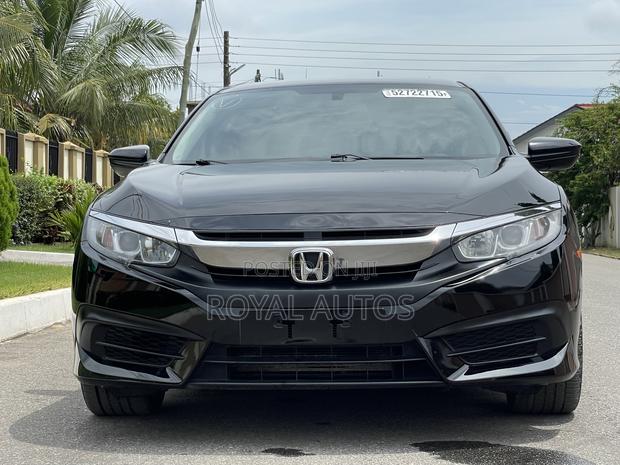 Honda Civic LX Sedan 2018 Black