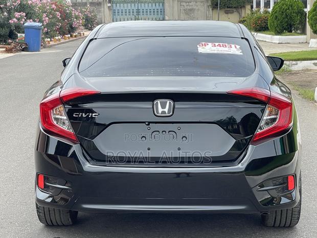 Honda Civic LX Sedan 2018 Black photo 4