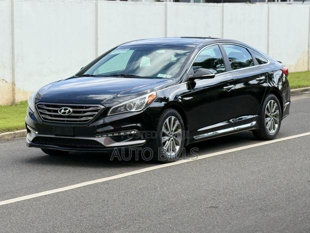 Hyundai Sonata Sport 2.0T Sedan FWD (2.0L 4cyl 6A) 2017 Black