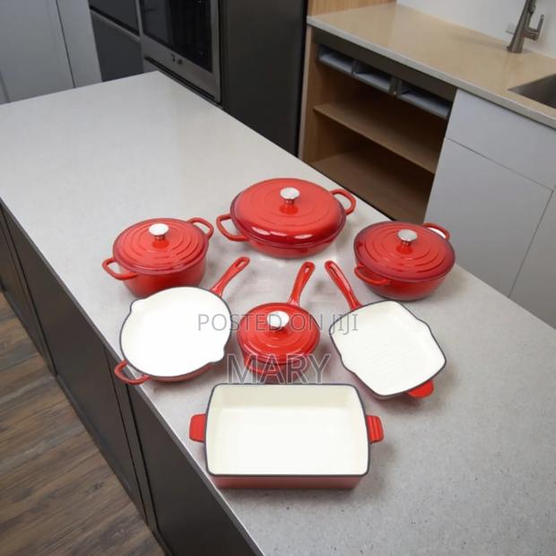 11pcs Enamel Cast Iron Cookwares · Photo 4