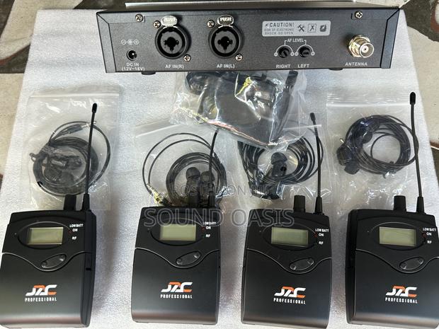 Jac Professional 4 In 1 Wireless In-ear Monitor System photo 3