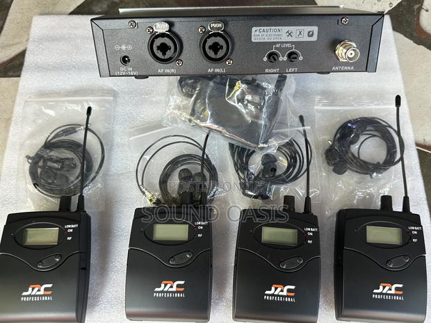 Jac Professional 4 In 1 Wireless In-ear Monitor System photo 2