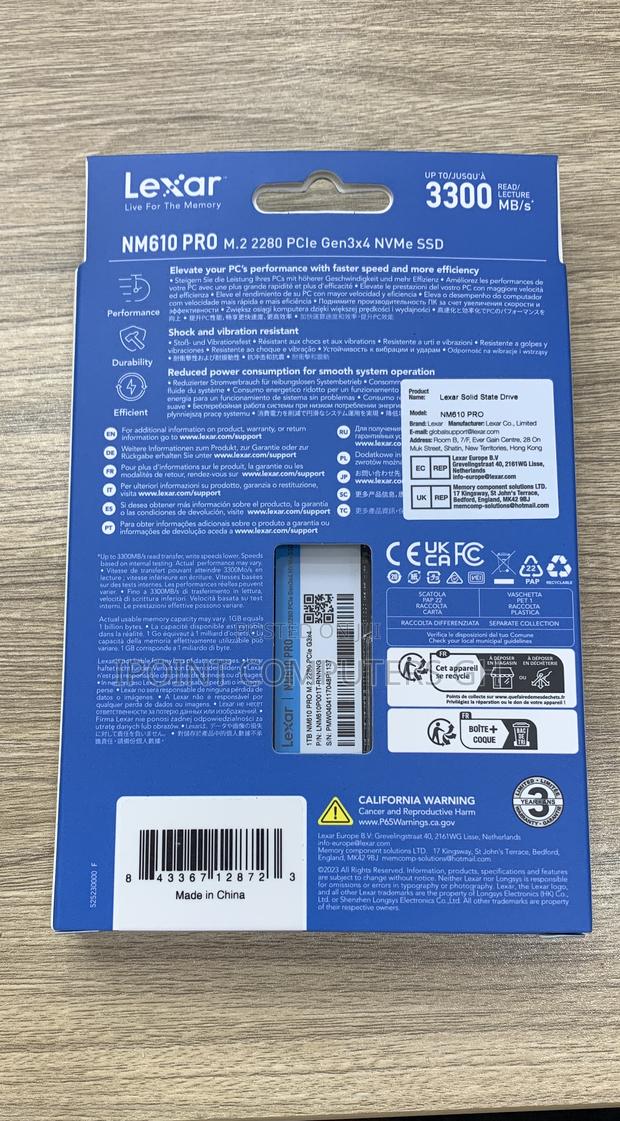 Lexar SSD (Solid State Drive) photo 2