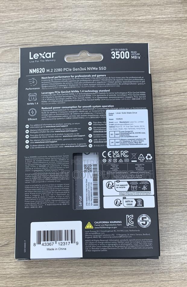 Lexar SSD (Solid State Drive) photo 2