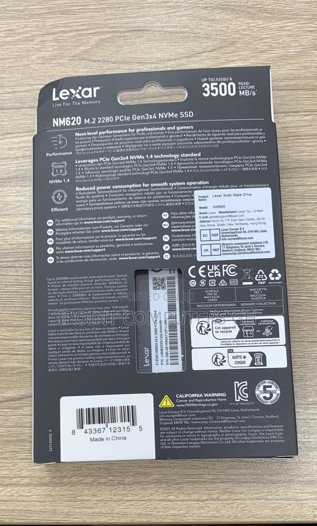 Lexar SSD (Solid State Drive) photo 2