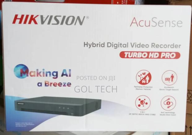 4ch Hikvision DVR / 5mp Hybrid Acusense Recorder Ids-7204hqhi-M1/Xt photo 2