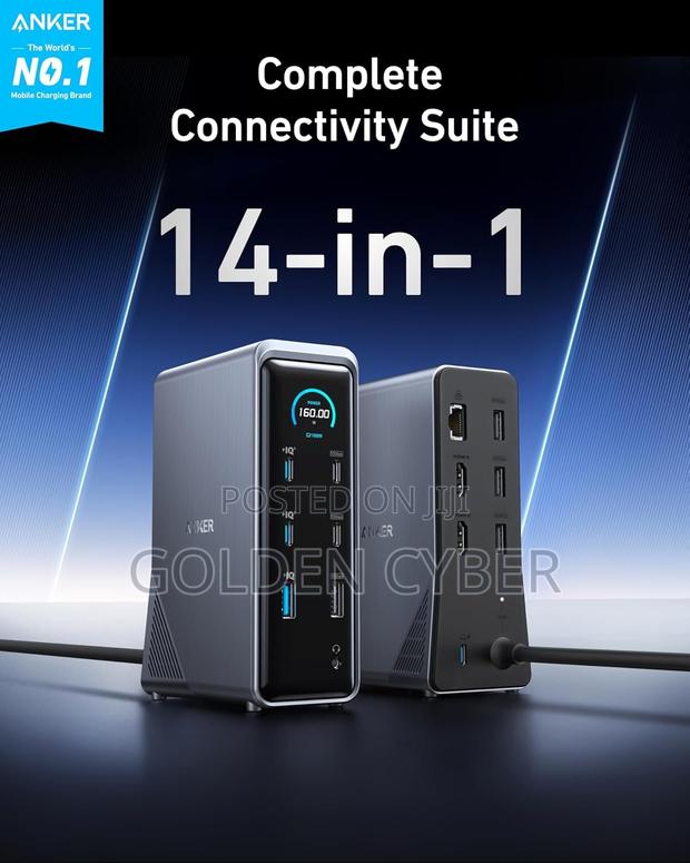 Anker Prime Docking Station- 14-port With 160w Max Output