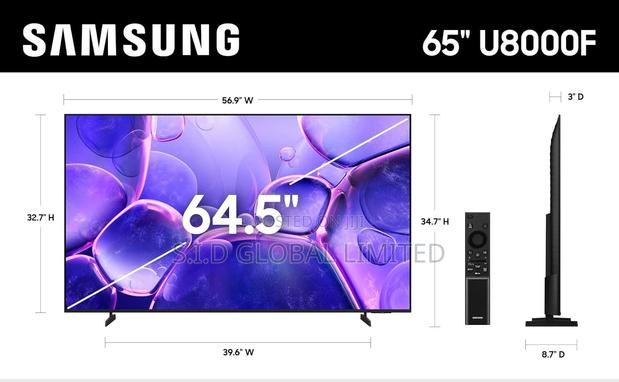 Samsung 65-inch Class Crystal Uhd U8000f 4k Smart Tv 2025 Model · Photo 4