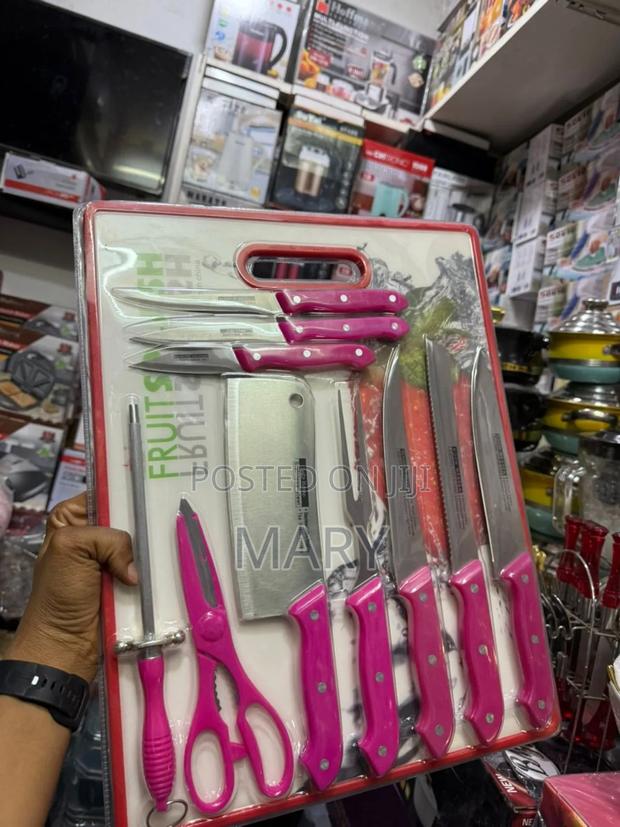 Stainless Steel Kitchen Knives Set photo 2