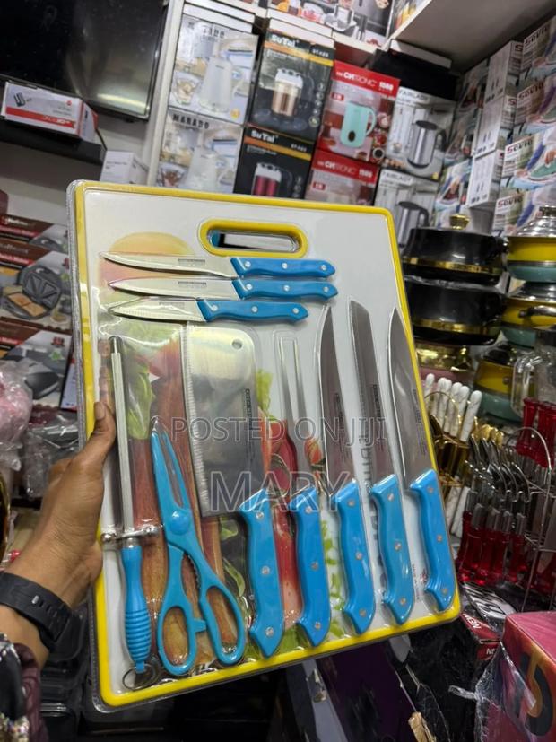 Stainless Steel Kitchen Knives Set photo 3