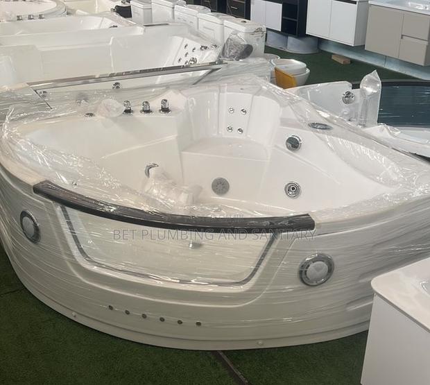 European Sensor Jacuzzi Bathtub _Built in Speaker and Led Bathtub · Photo 2