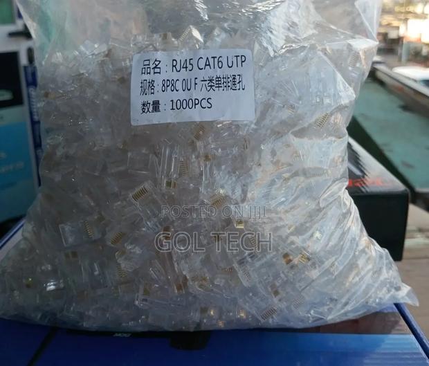 Rj45 Connector 1000pcs a Pack Passthrough