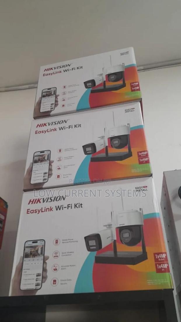 Hikvision CCTV Wifi Kit Wireless Camera Kit Mini Pt Rotatable Camera