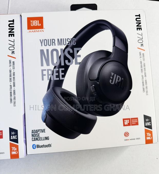 JBL Tune 770nc - Adaptive Noise Cancelling Wireless Over-Ear Headphone