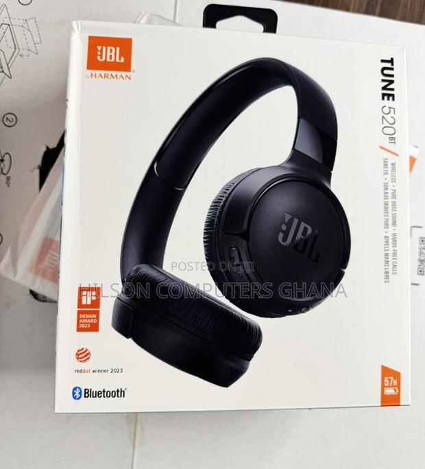 JBL Tune 520bt - Wireless on-Ear Headphones