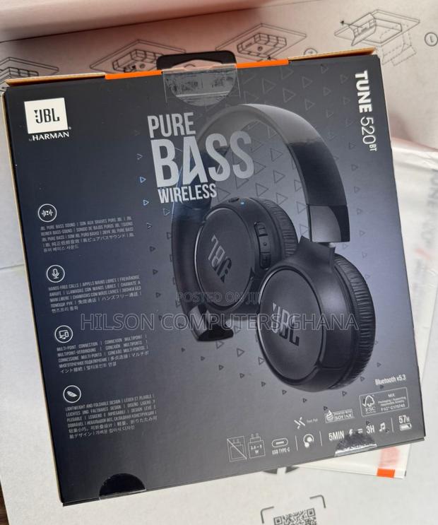 JBL Tune 520bt - Wireless on-Ear Headphones photo 2