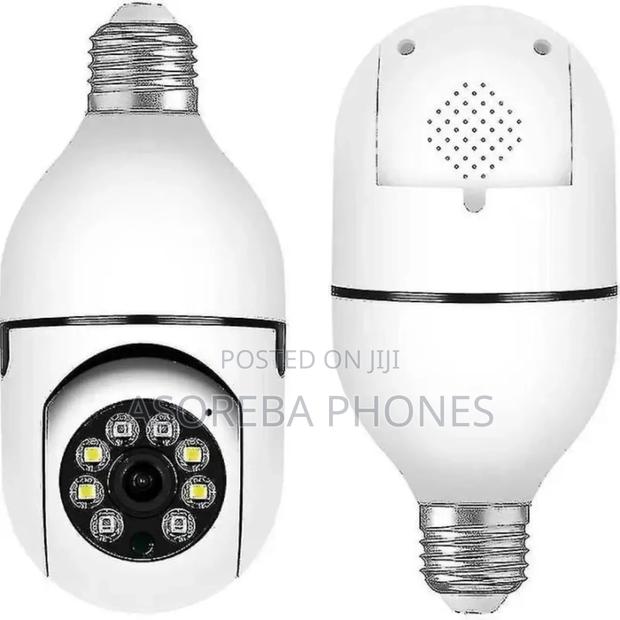 Smart CCTV Bulb Camera V380 photo 2