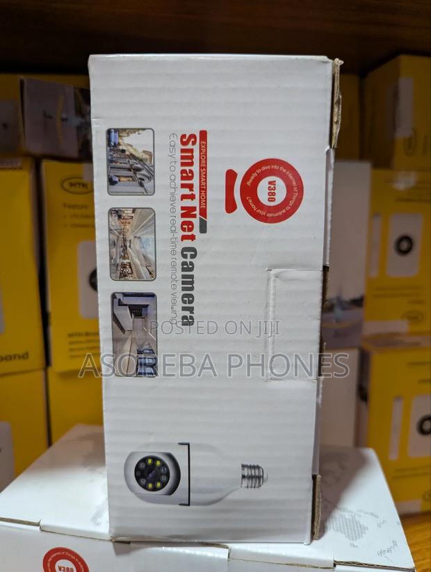 Smart CCTV Bulb Camera V380 photo 4