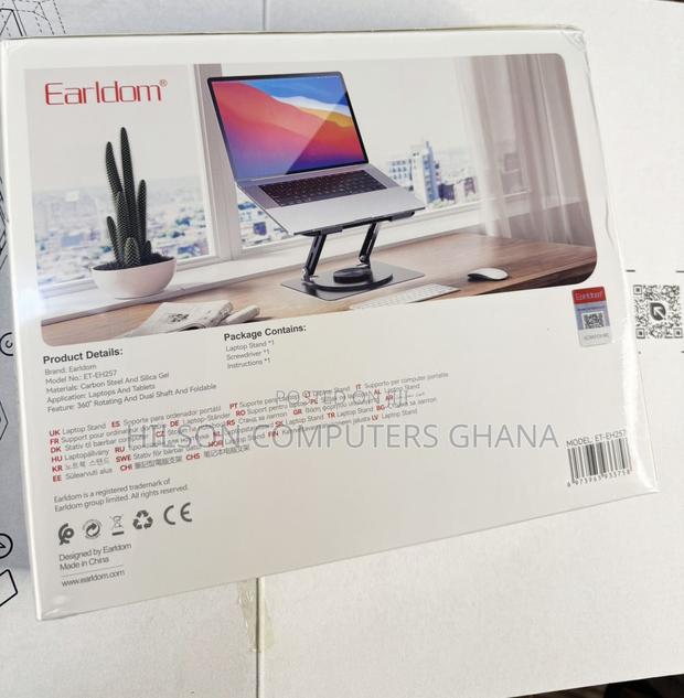 Adjustable Laptop Stand Earldom Eh-257 photo 3