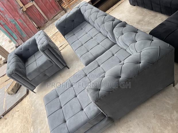 L-shape Sofa With Single Sofa Available photo 2