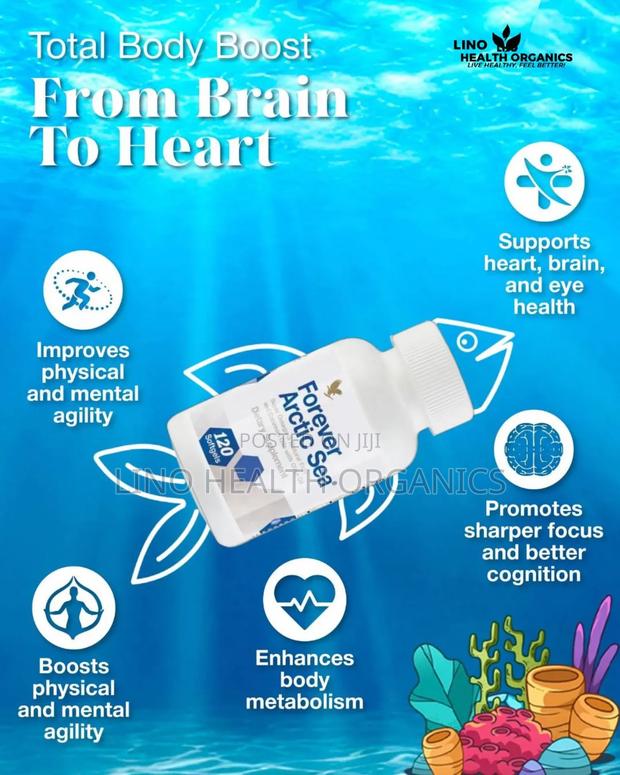 Forever Arctic Sea | Heart, Brain, Eye Health Support | Omega-3 Fish · Photo 2