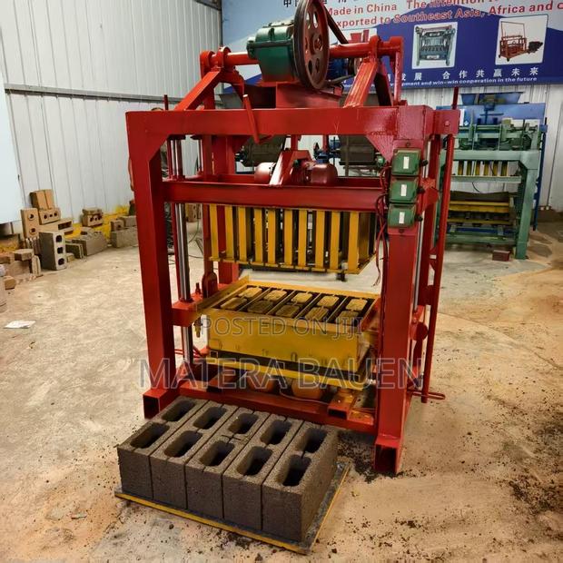 China Machine, Semi Automatic Block Factory Machine