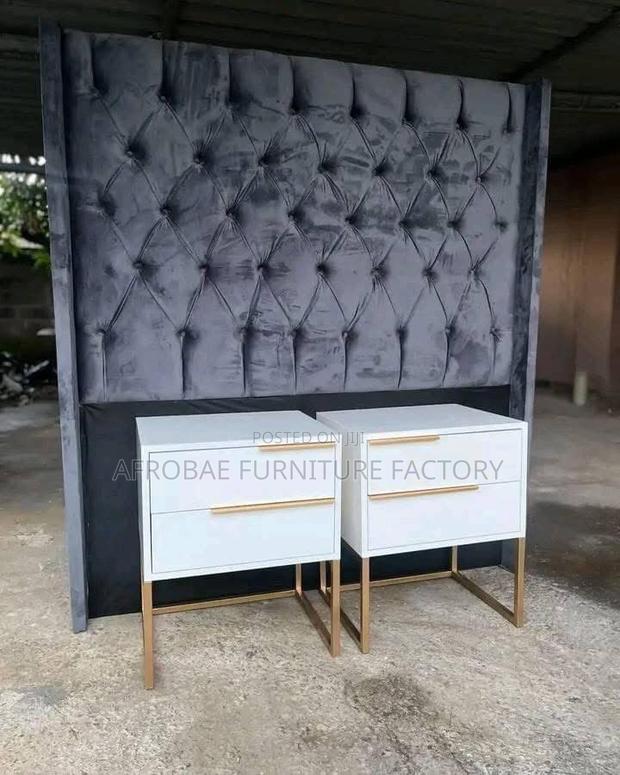 Complete Strong Bed Frame Made in Ghana by Afrobae Furniture · Photo 2