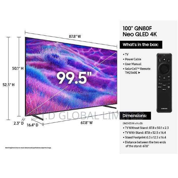 Samsung 100-inch 4k Neo Qled Qn80f Ai Tv · Photo 3