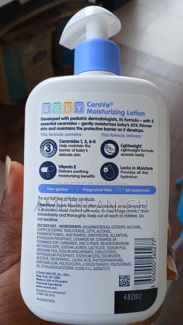 Cerave Moisturizing Baby Lotion, 473ml · Photo 4