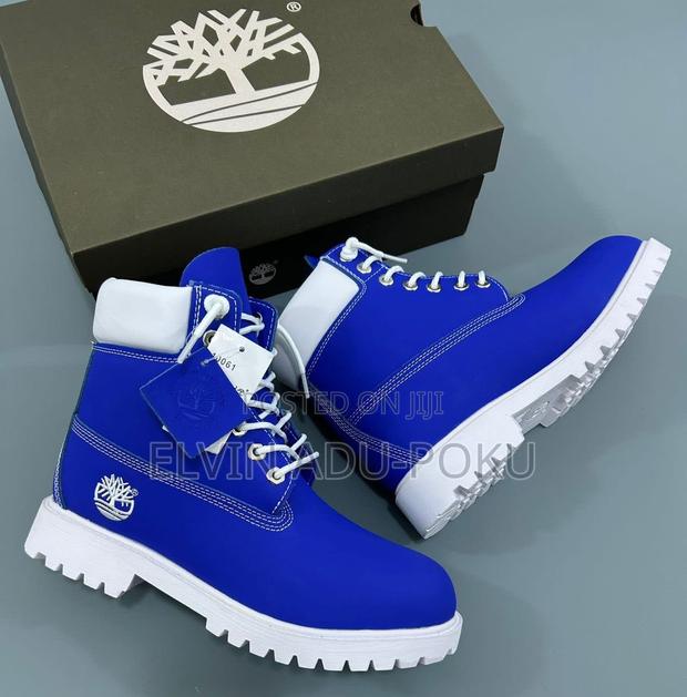 Timberland 6 Inch Boots “ Blue/White” · Photo 3