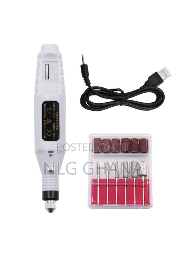 Usb Rechargeable Electric Nail File Hand Foot Care Tool Set. Tvx12184 · Photo 2