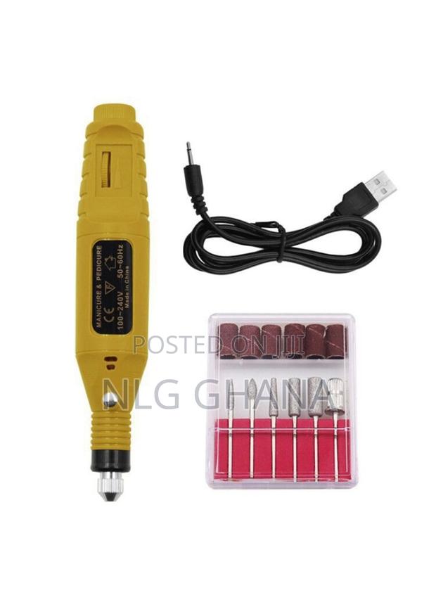 Usb Rechargeable Electric Nail File Hand Foot Care Tool Set. Tvx12184 · Photo 3