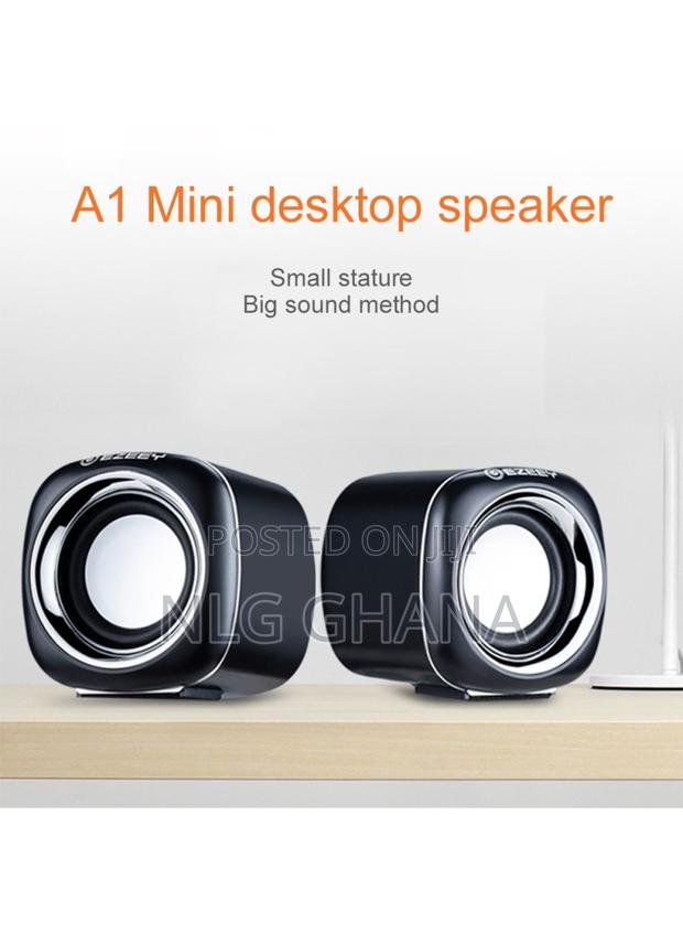3.5mm+Usb Mini Square Wired Speaker Computer Multimedia. photo 2