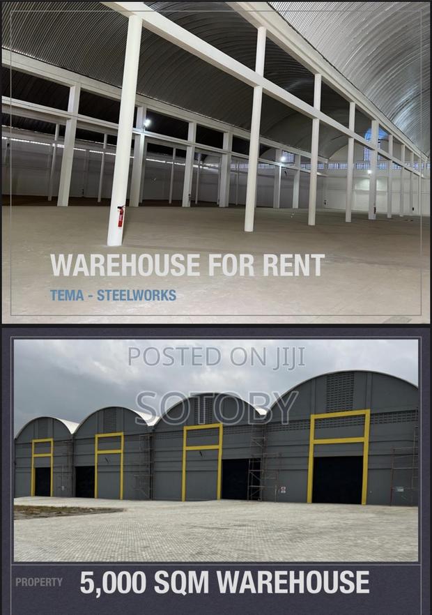 Warehouse 5000sqm at Tema