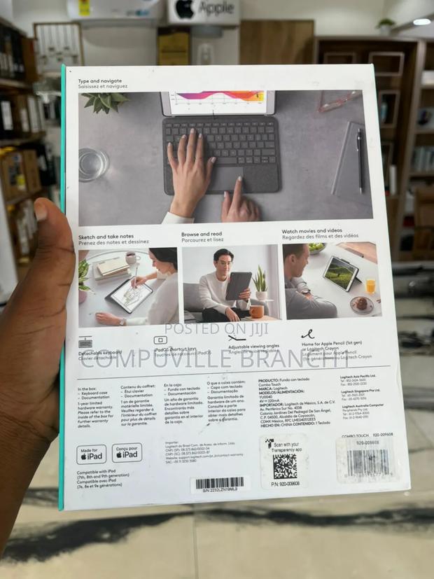 Logitech Combo Touch (7th,8th,9th Gen) Keyboard photo 2