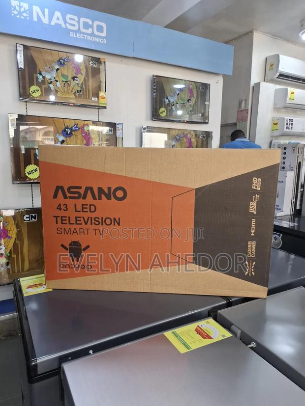 Framless Asano 43 Inches Smart Android Tv With High Picture Quality photo 3