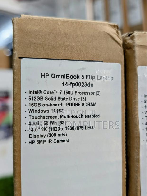New Laptop HP OmniBook 5 Flip 16GB Intel Core 7 SSD 512GB photo 2